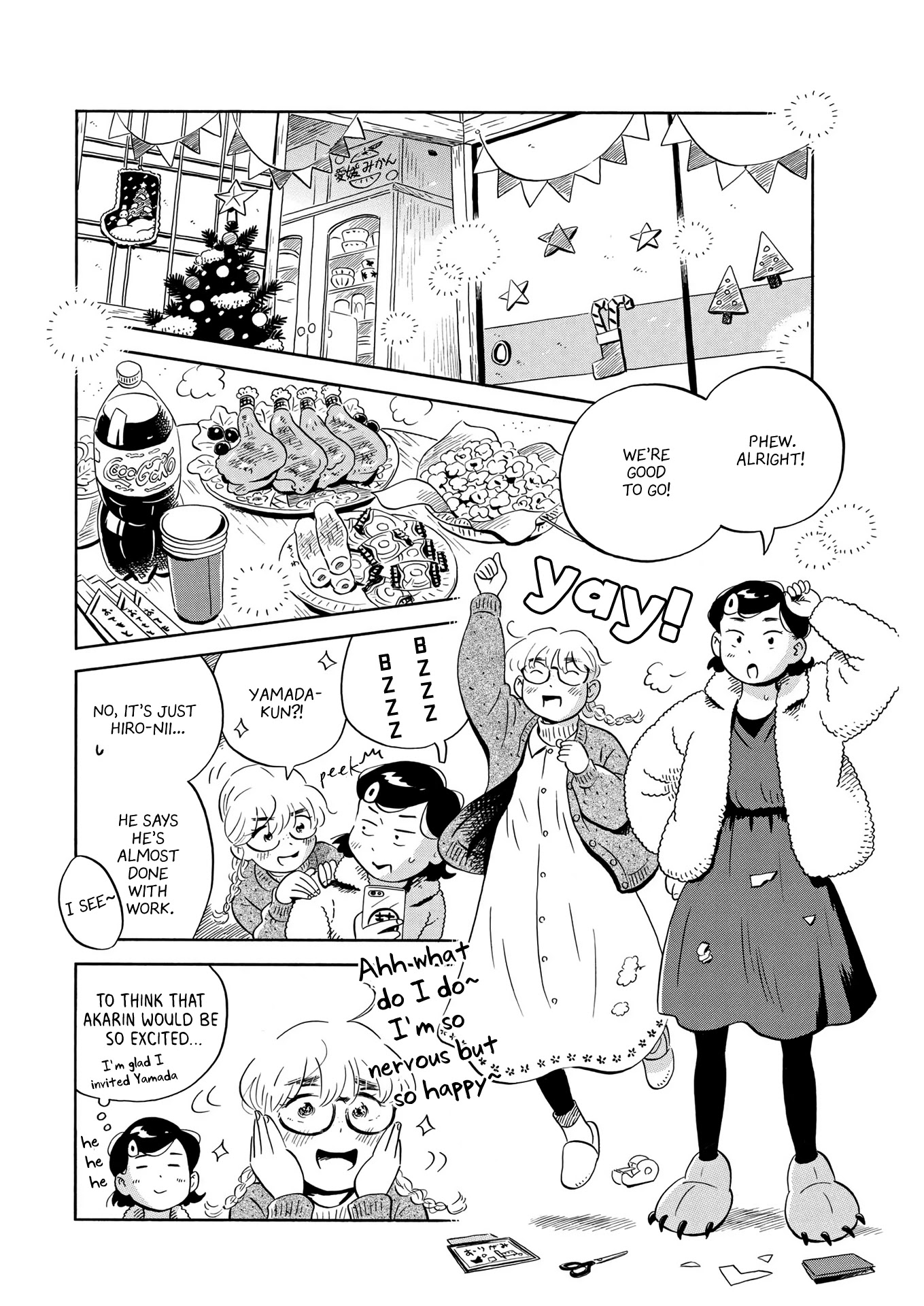 Hirayasumi Chapter 28 page 8 - Chapter 28: Midnight on Christmas!! Pt. 1