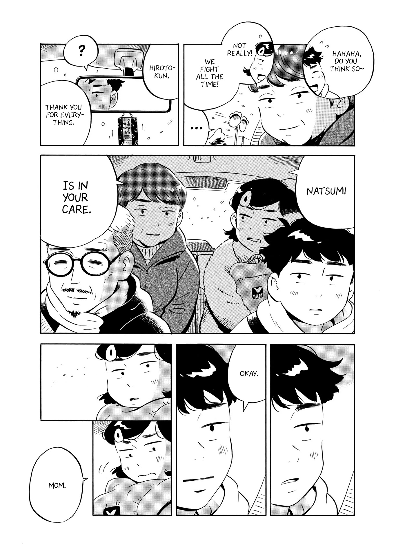 Hirayasumi Chapter 30 page 14 - Chapter 30: Homecoming