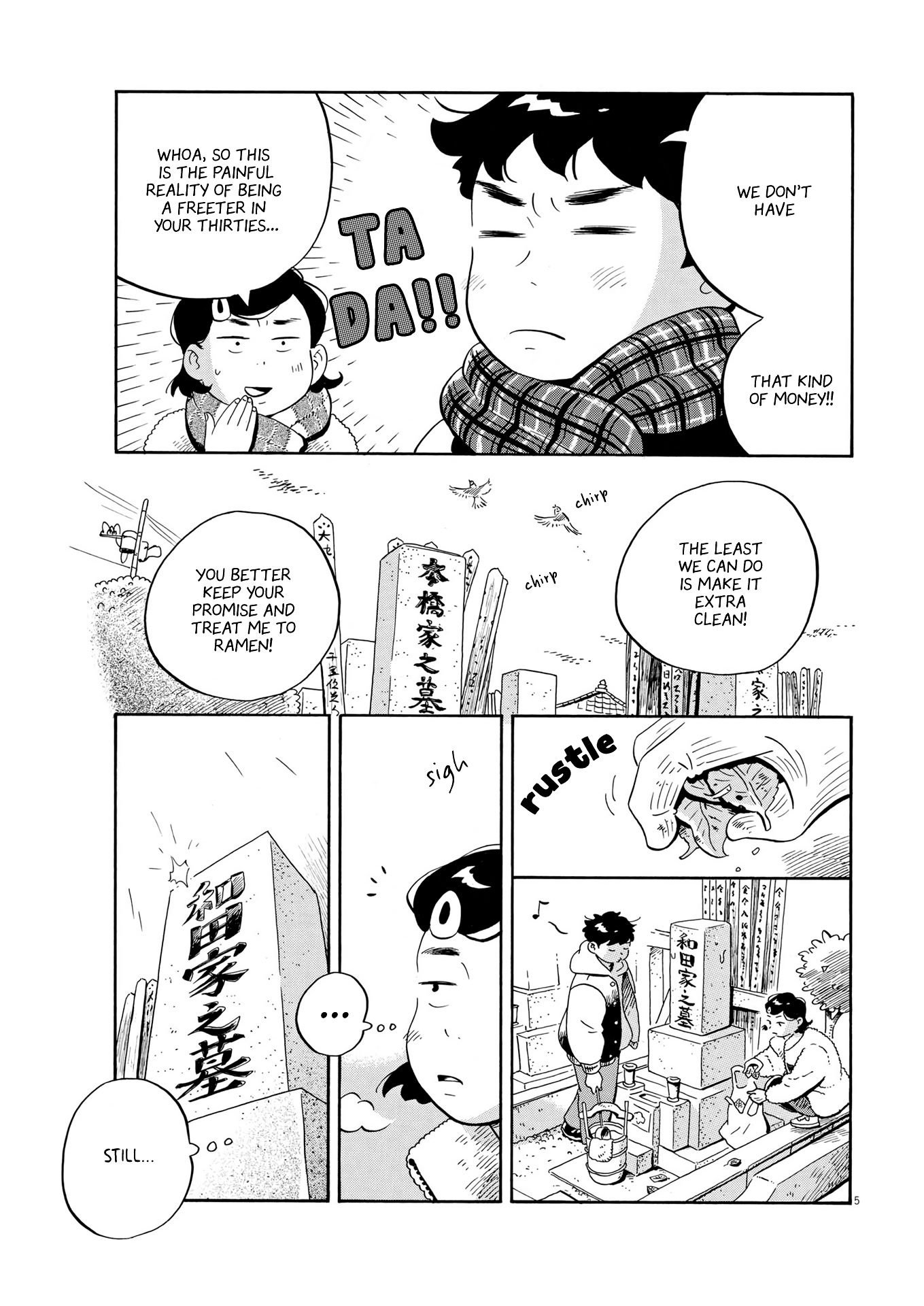 Hirayasumi Chapter 32 page 5 - Chapter 32: Grave Visit