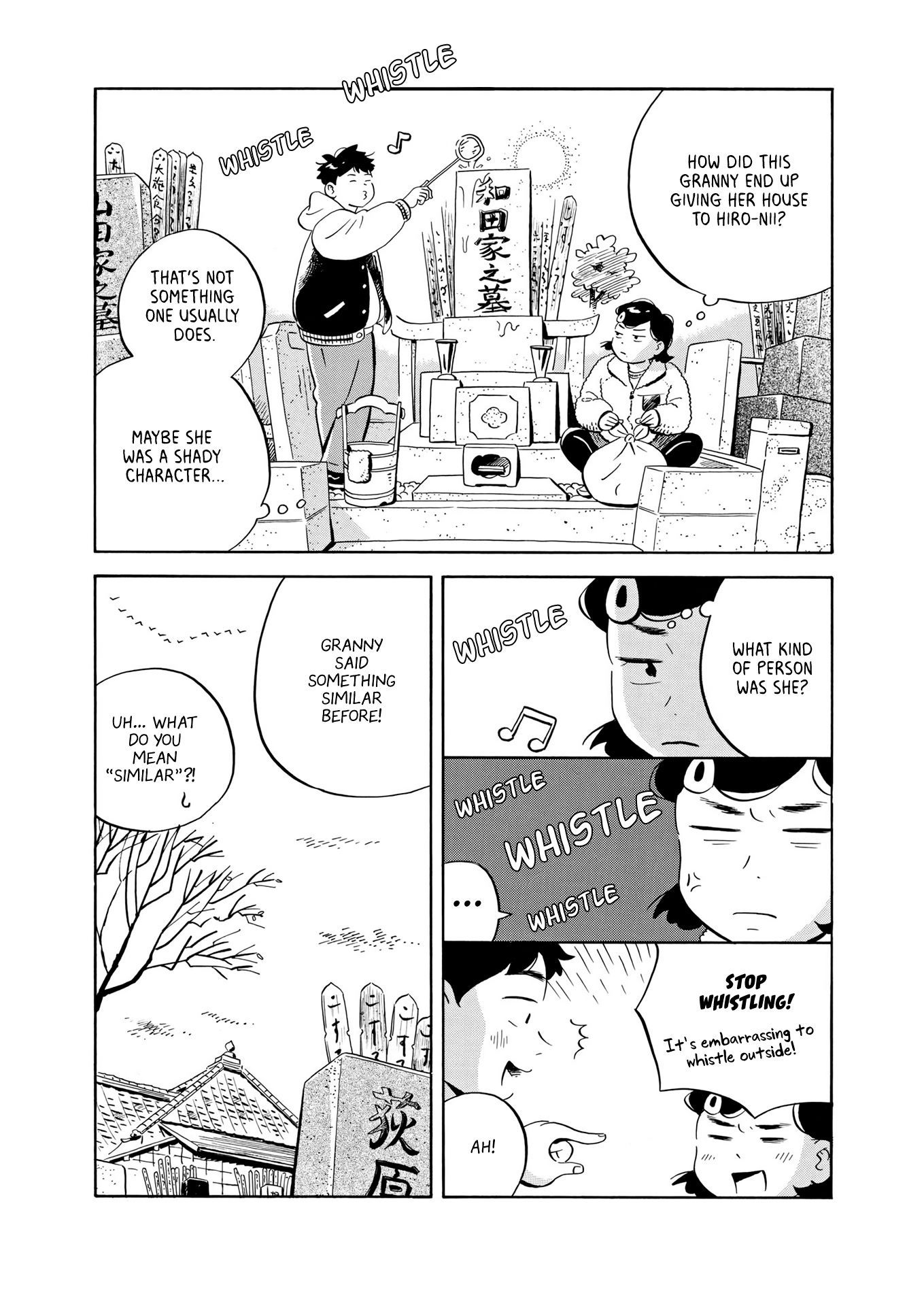 Hirayasumi Chapter 32 page 6 - Chapter 32: Grave Visit