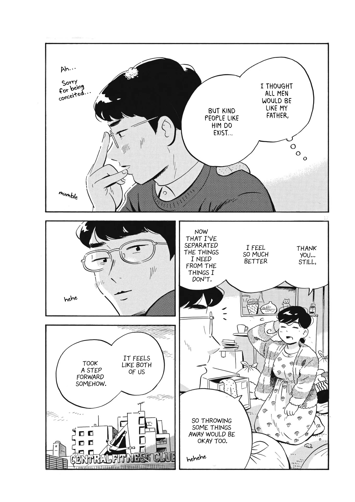Hirayasumi Chapter 38 page 17 - Chapter 38: The Slob vs The Minimalist