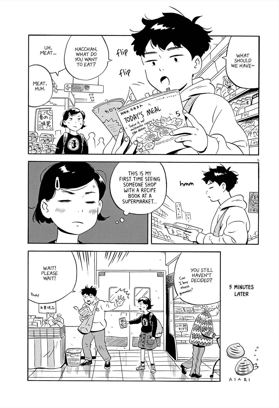 Hirayasumi Chapter 4 page 5 - Chapter 4: Fretting and Sparkling