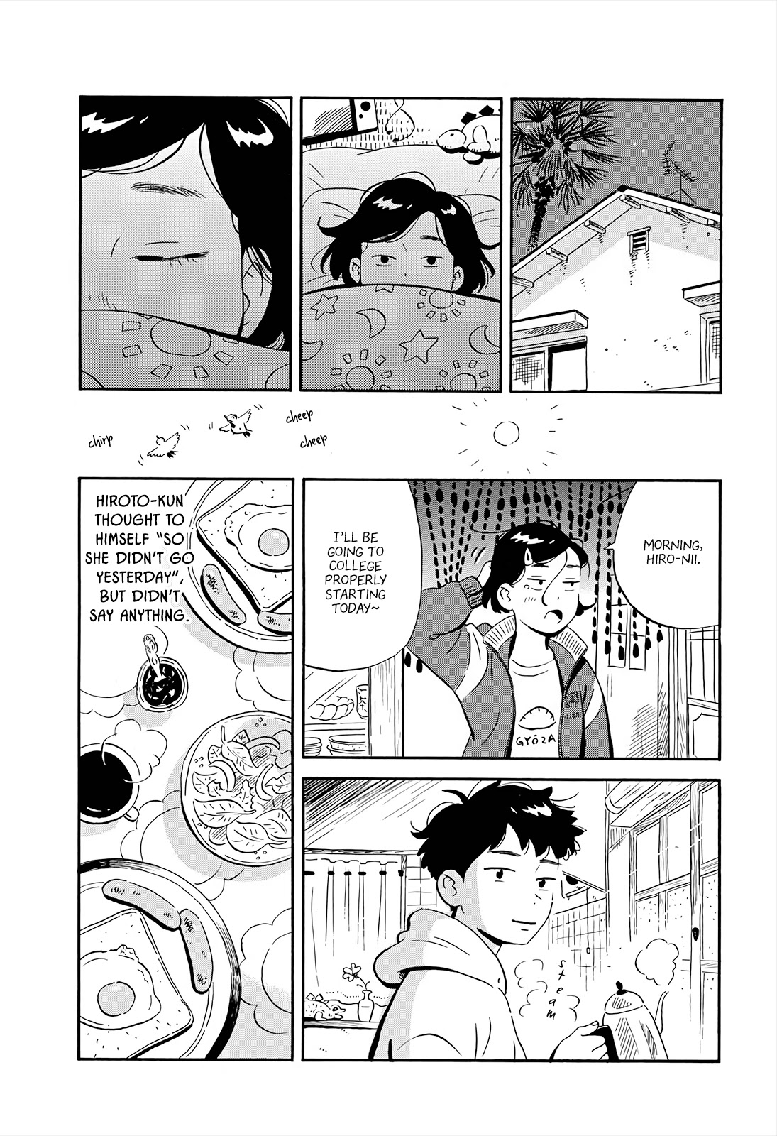 Hirayasumi Chapter 4 page 9 - Chapter 4: Fretting and Sparkling