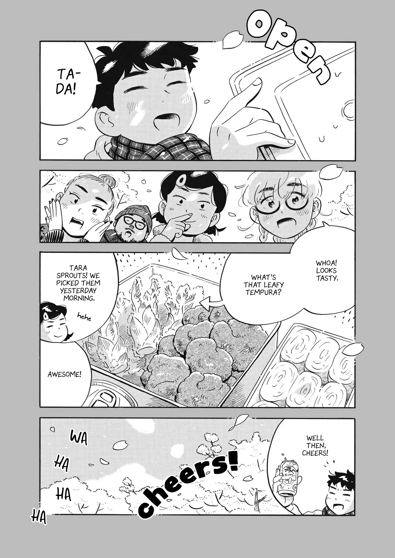 Hirayasumi Chapter 40 page 1 - Chapter 40: A Happy Flower Viewing Party