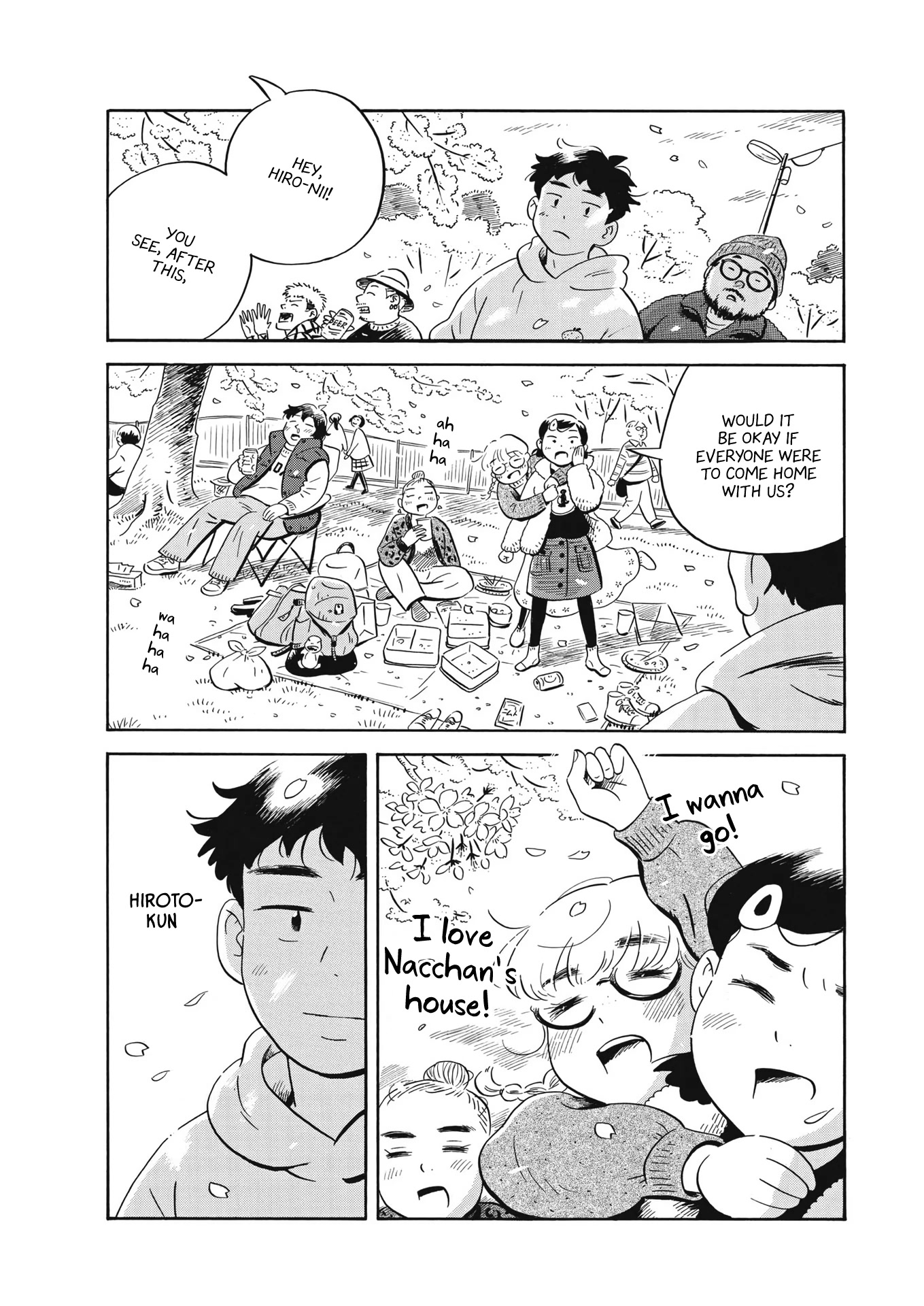 Hirayasumi Chapter 40 page 10 - Chapter 40: A Happy Flower Viewing Party