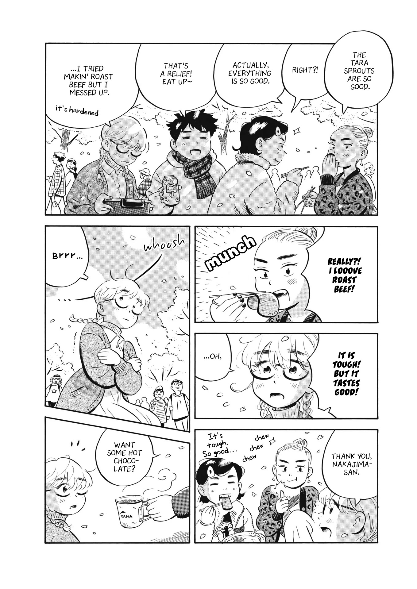 Hirayasumi Chapter 40 page 3 - Chapter 40: A Happy Flower Viewing Party