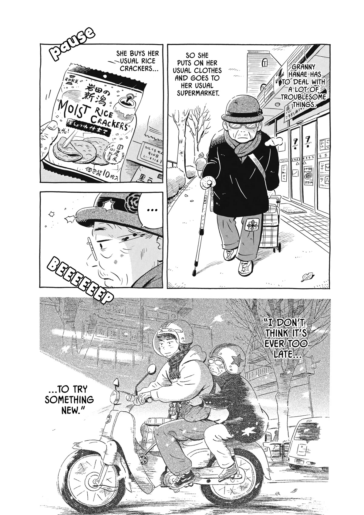 Hirayasumi Chapter 44 page 3 - Chapter 44: Granny's Challenge