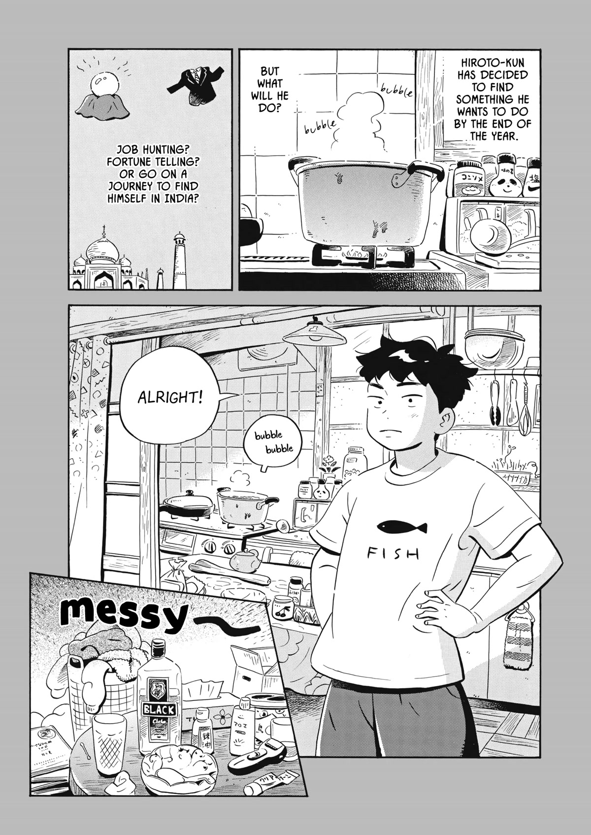 Hirayasumi Chapter 46 page 1 - Chapter 46: Offal Stew Under the Setting Sun