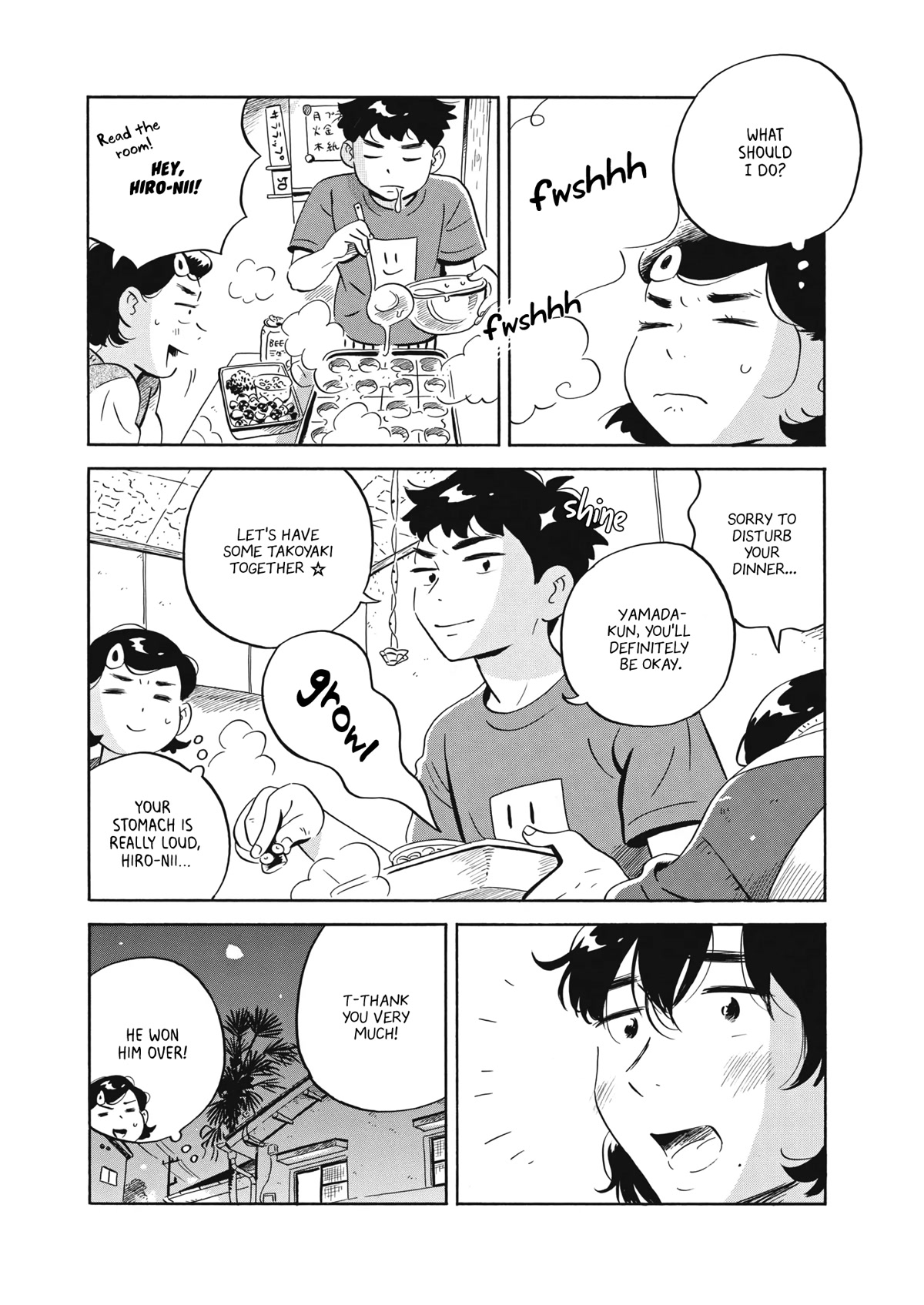 Hirayasumi Chapter 47 page 11 - Chapter 47: Don't Rush! Takoyaki