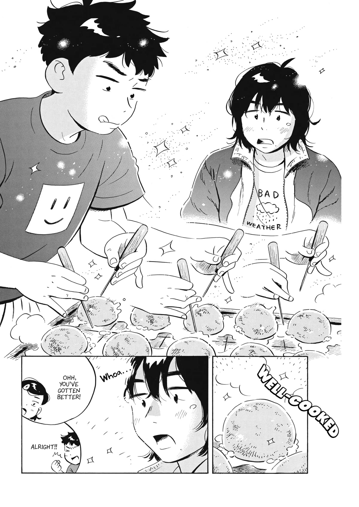 Hirayasumi Chapter 47 page 15 - Chapter 47: Don't Rush! Takoyaki