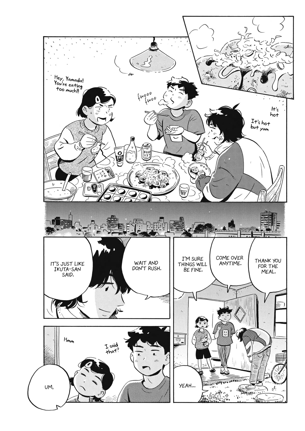 Hirayasumi Chapter 47 page 16 - Chapter 47: Don't Rush! Takoyaki