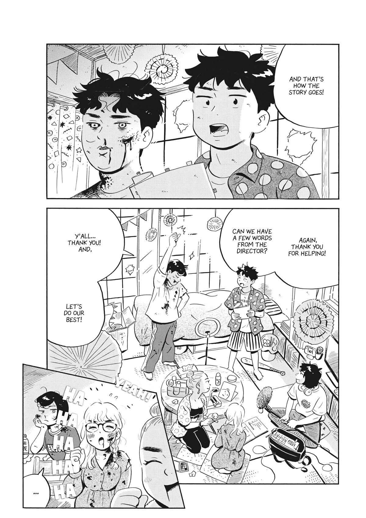 Hirayasumi Chapter 51 page 3 - Chapter 51: Start of Filming