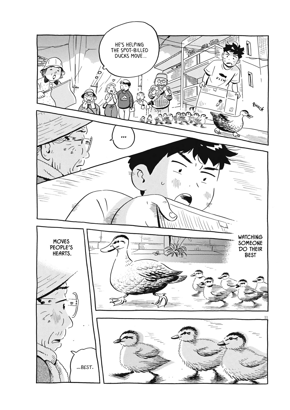 Hirayasumi Chapter 52 page 11 - Chapter 52: Spot-billed Ducks and Ducklings