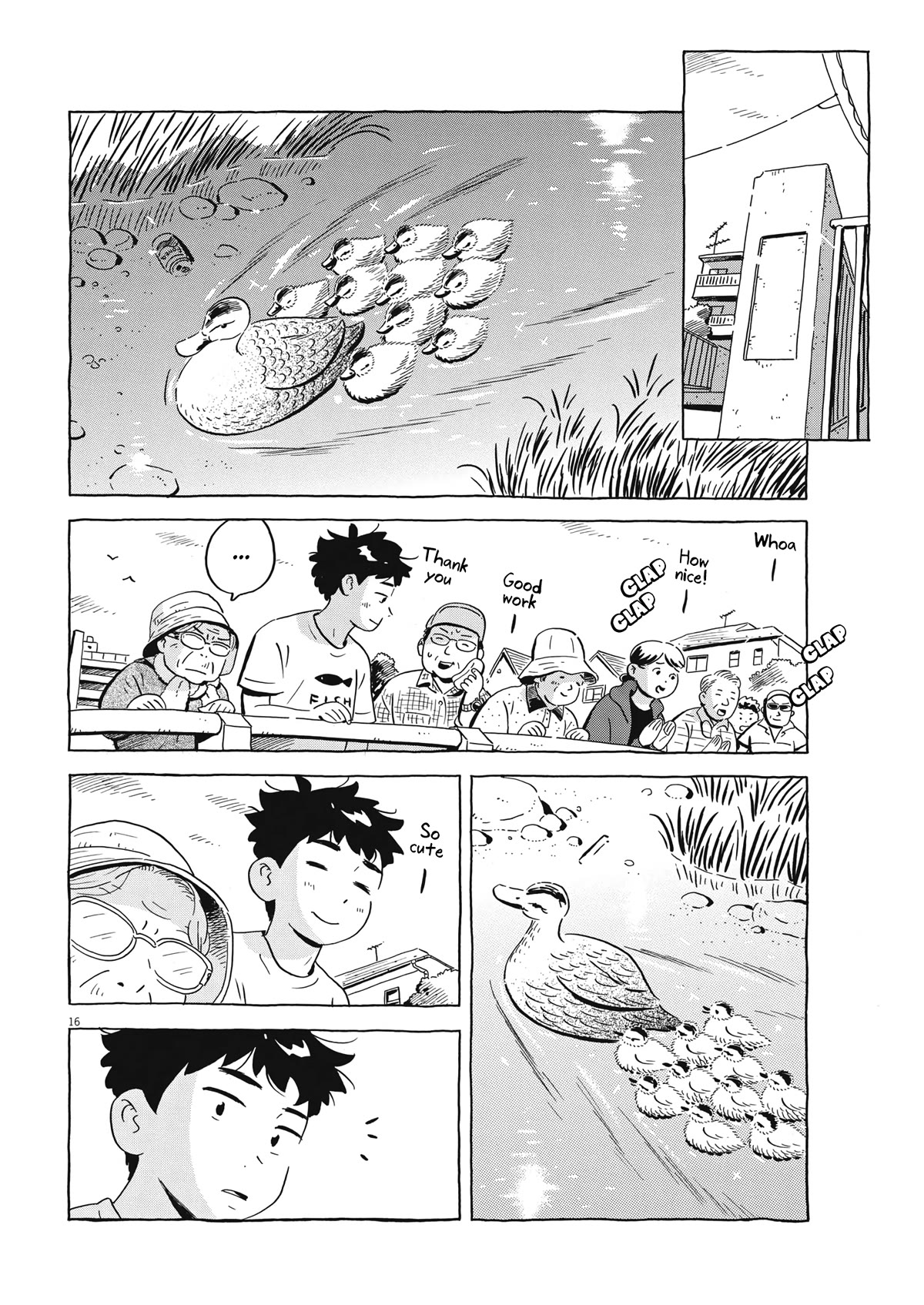 Hirayasumi Chapter 52 page 16 - Chapter 52: Spot-billed Ducks and Ducklings