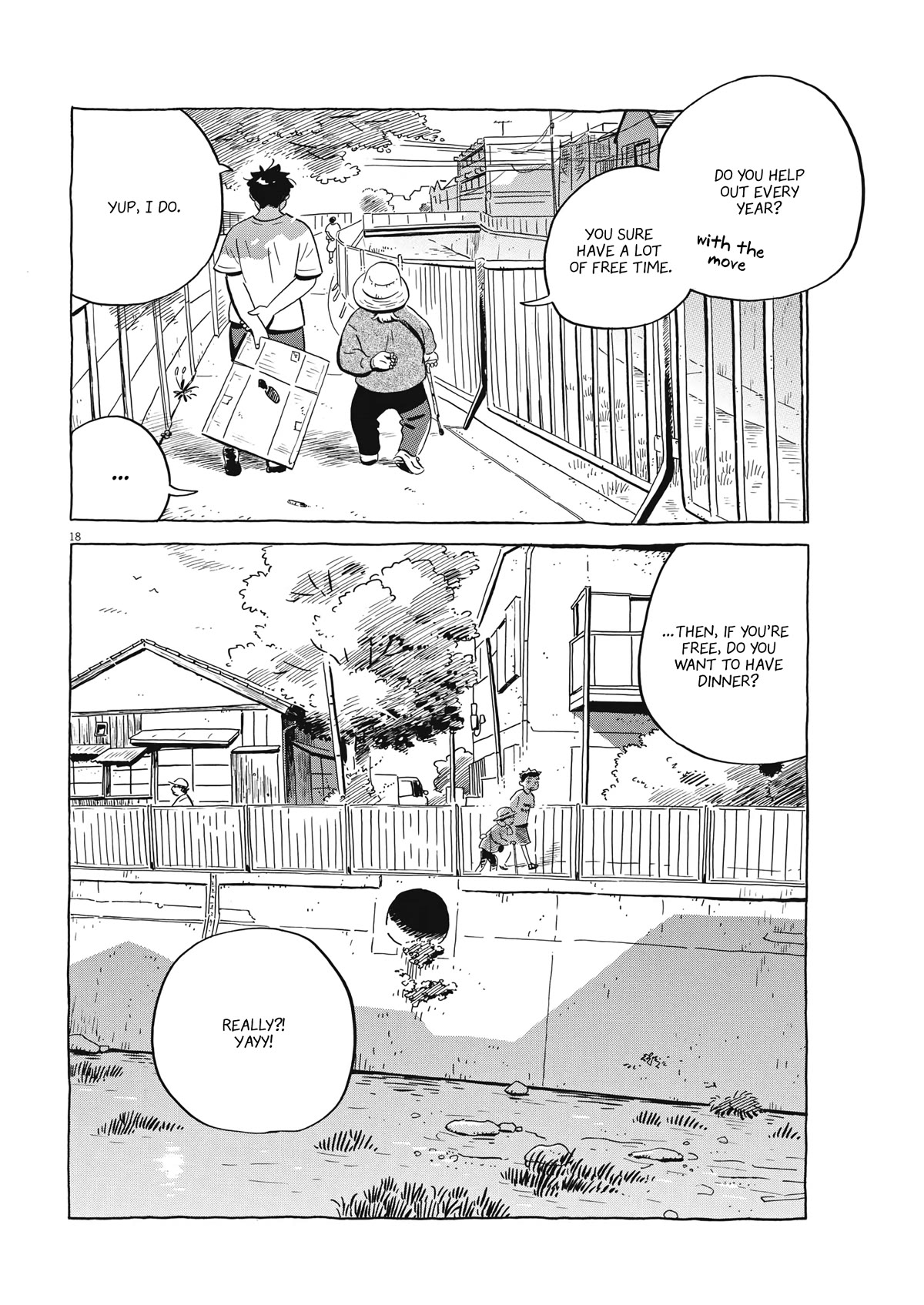 Hirayasumi Chapter 52 page 18 - Chapter 52: Spot-billed Ducks and Ducklings