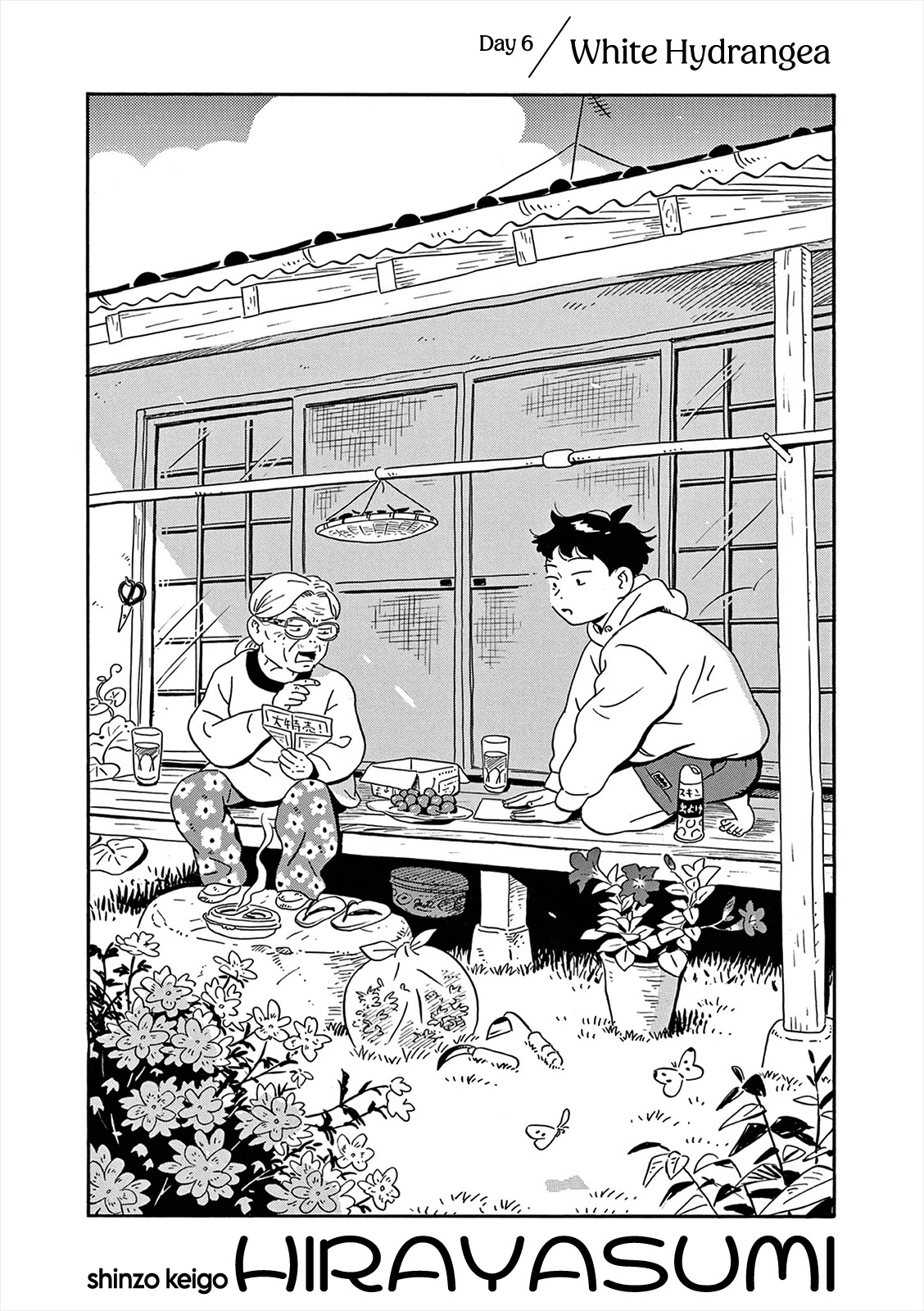 Hirayasumi Chapter 6 page 1 - Chapter 6: White Hydrangea