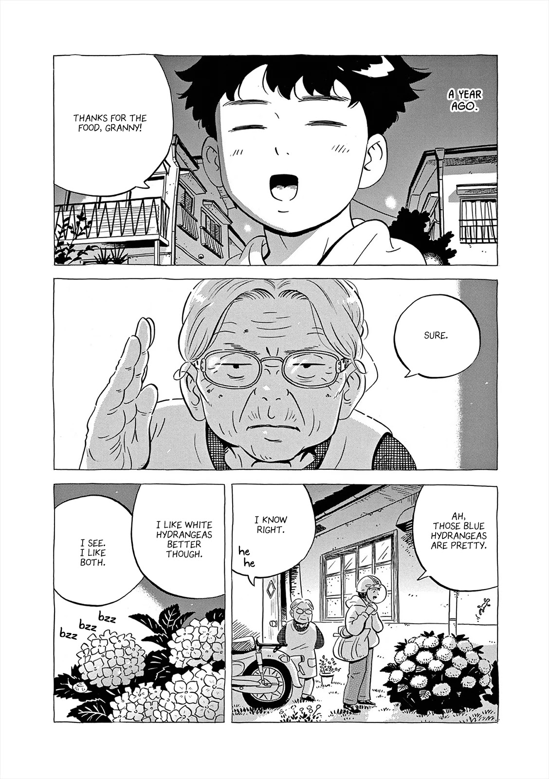 Hirayasumi Chapter 6 page 4 - Chapter 6: White Hydrangea