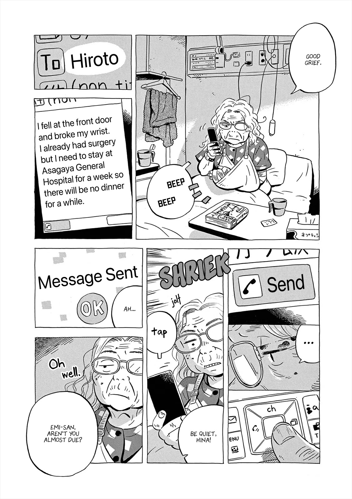 Hirayasumi Chapter 6 page 8 - Chapter 6: White Hydrangea