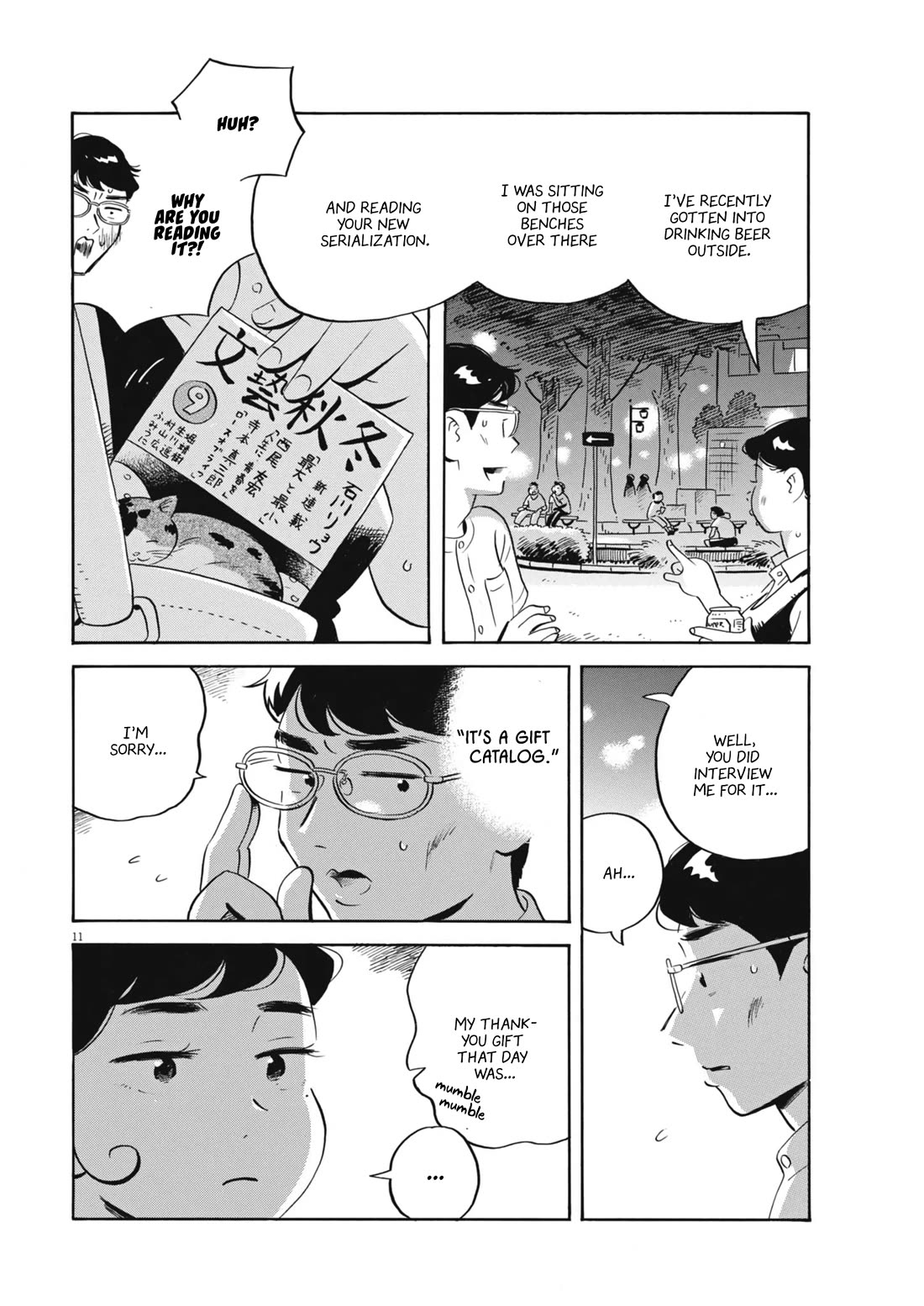 Hirayasumi Chapter 63 page 12 - Chapter 63: Ishikawa's Regrets