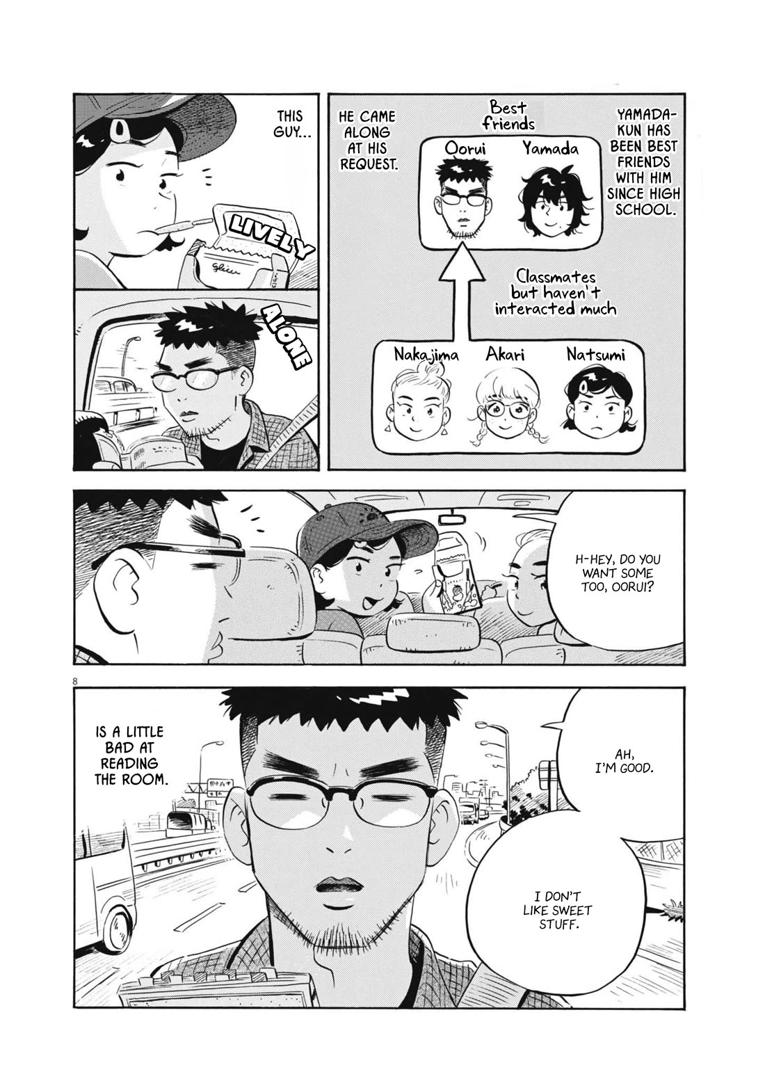 Hirayasumi Chapter 64 page 7 - Chapter 64: A Heart-thumping Summer Trip?!, Pt. 1