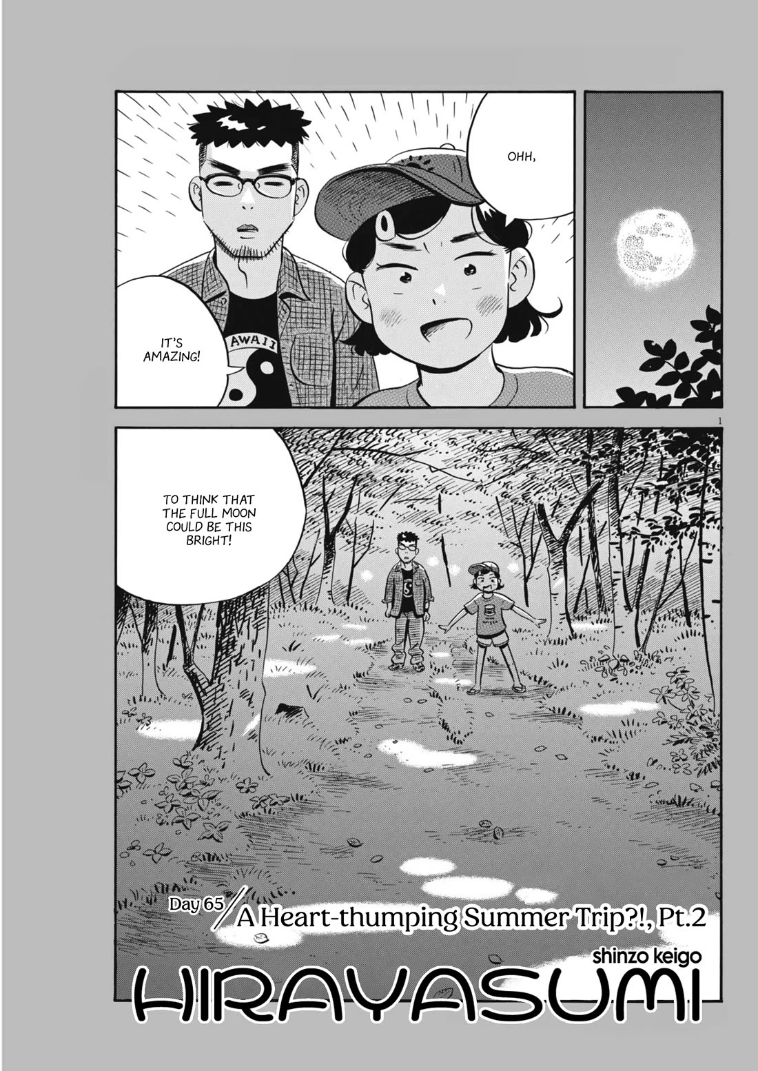 Hirayasumi Chapter 65 page 1 - Chapter 65: A Heart-thumping Summer Trip?!, Pt. 2