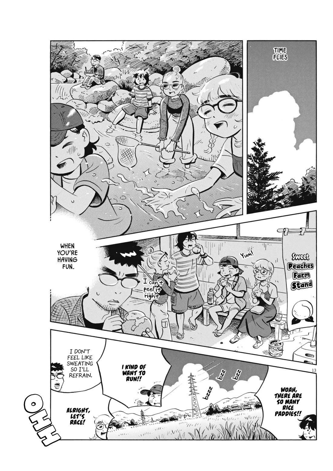 Hirayasumi Chapter 65 page 13 - Chapter 65: A Heart-thumping Summer Trip?!, Pt. 2