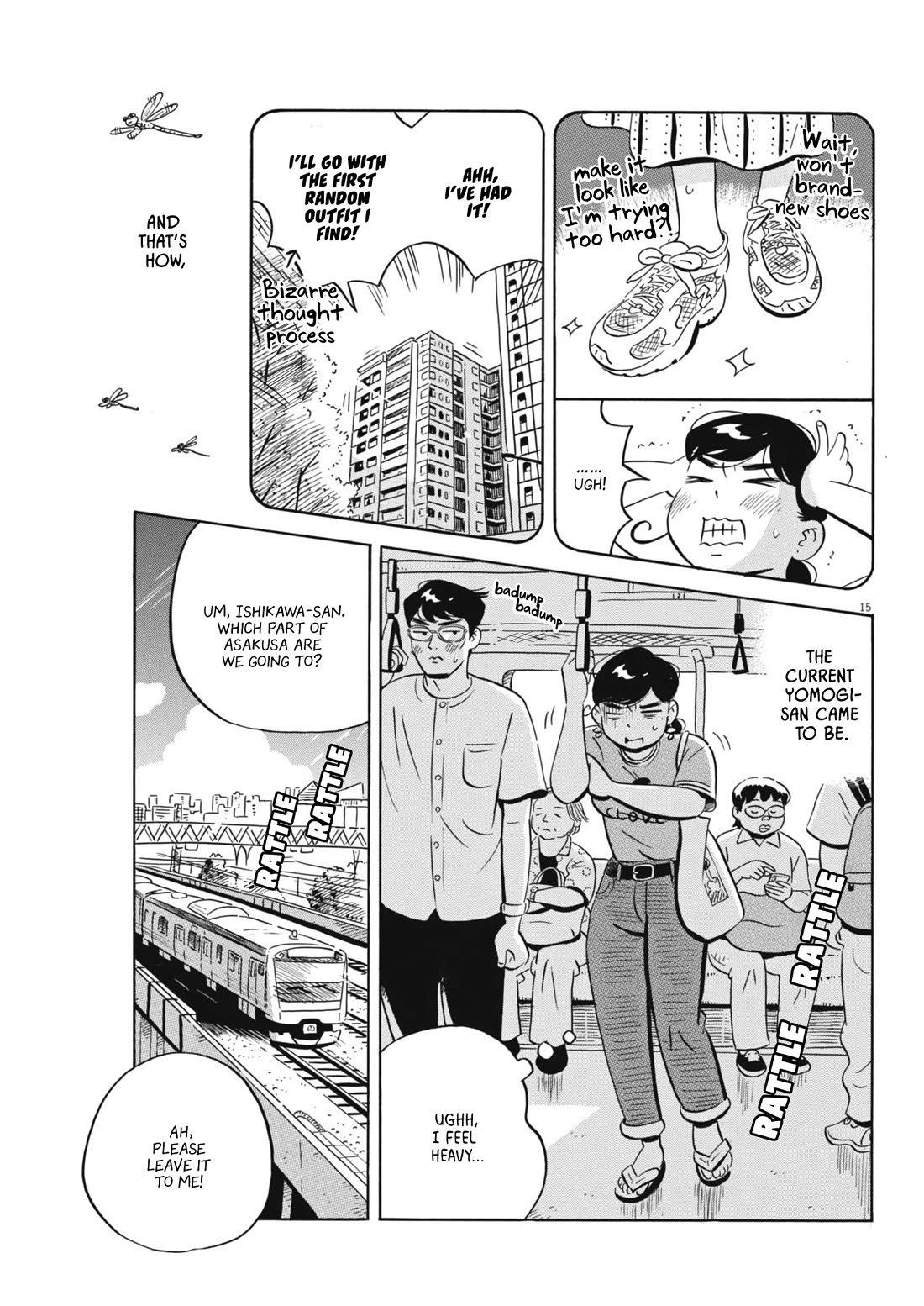 Hirayasumi Chapter 66 page 15 - Chapter 66: A Chaotic Asakusa Date, Pt.1