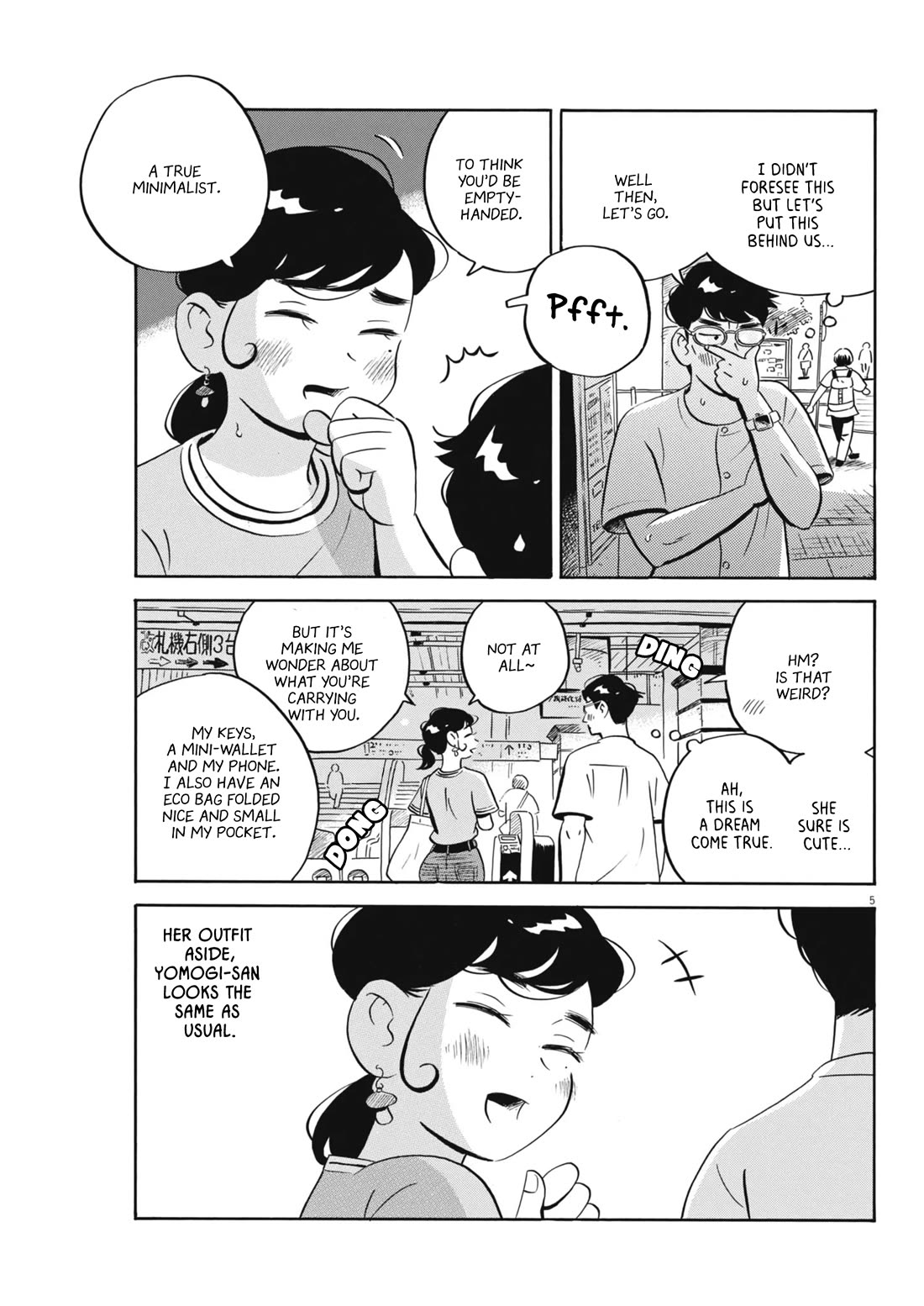 Hirayasumi Chapter 66 page 5 - Chapter 66: A Chaotic Asakusa Date, Pt.1