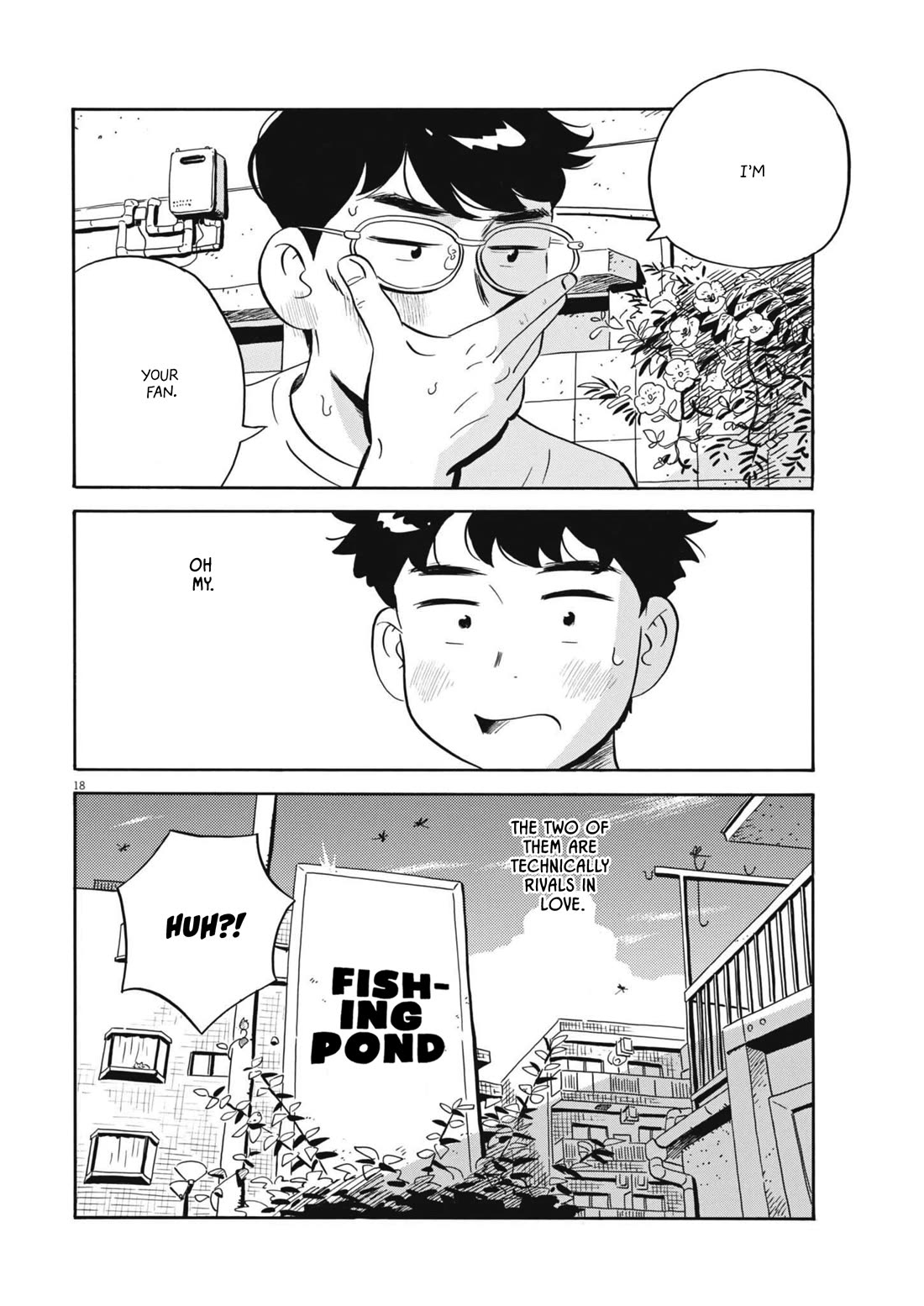 Hirayasumi Chapter 68 page 18 - Chapter 68: Encounters and high-fives