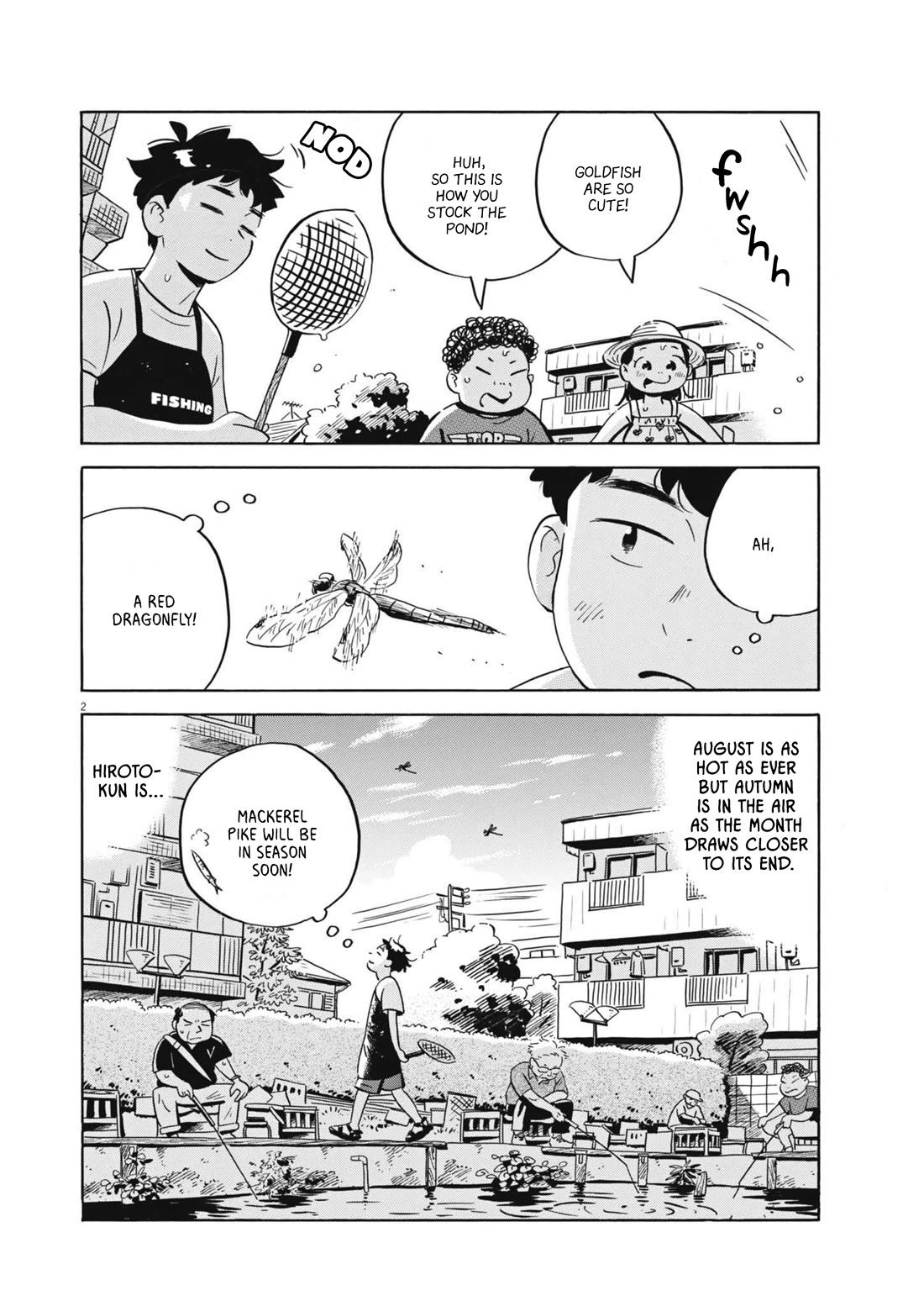 Hirayasumi Chapter 68 page 2 - Chapter 68: Encounters and high-fives