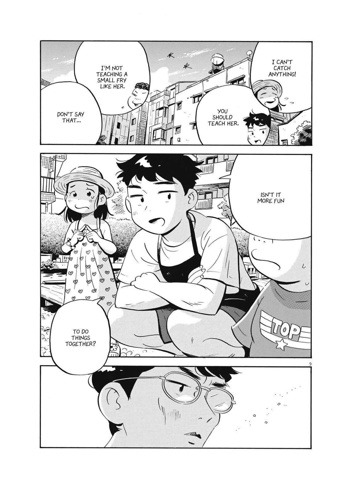 Hirayasumi Chapter 68 page 9 - Chapter 68: Encounters and high-fives