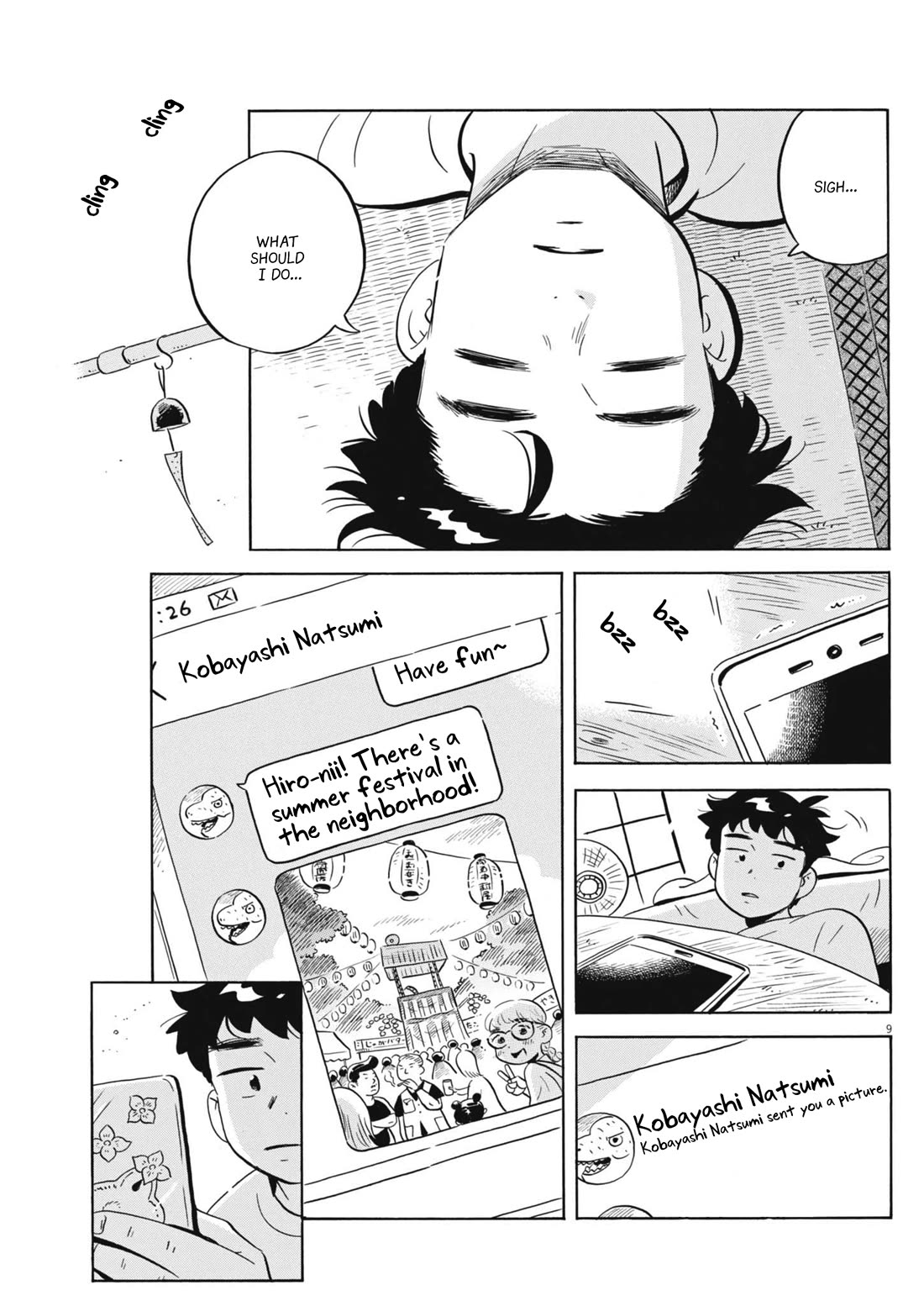 Hirayasumi Chapter 69 page 9 - Chapter 69: August 31