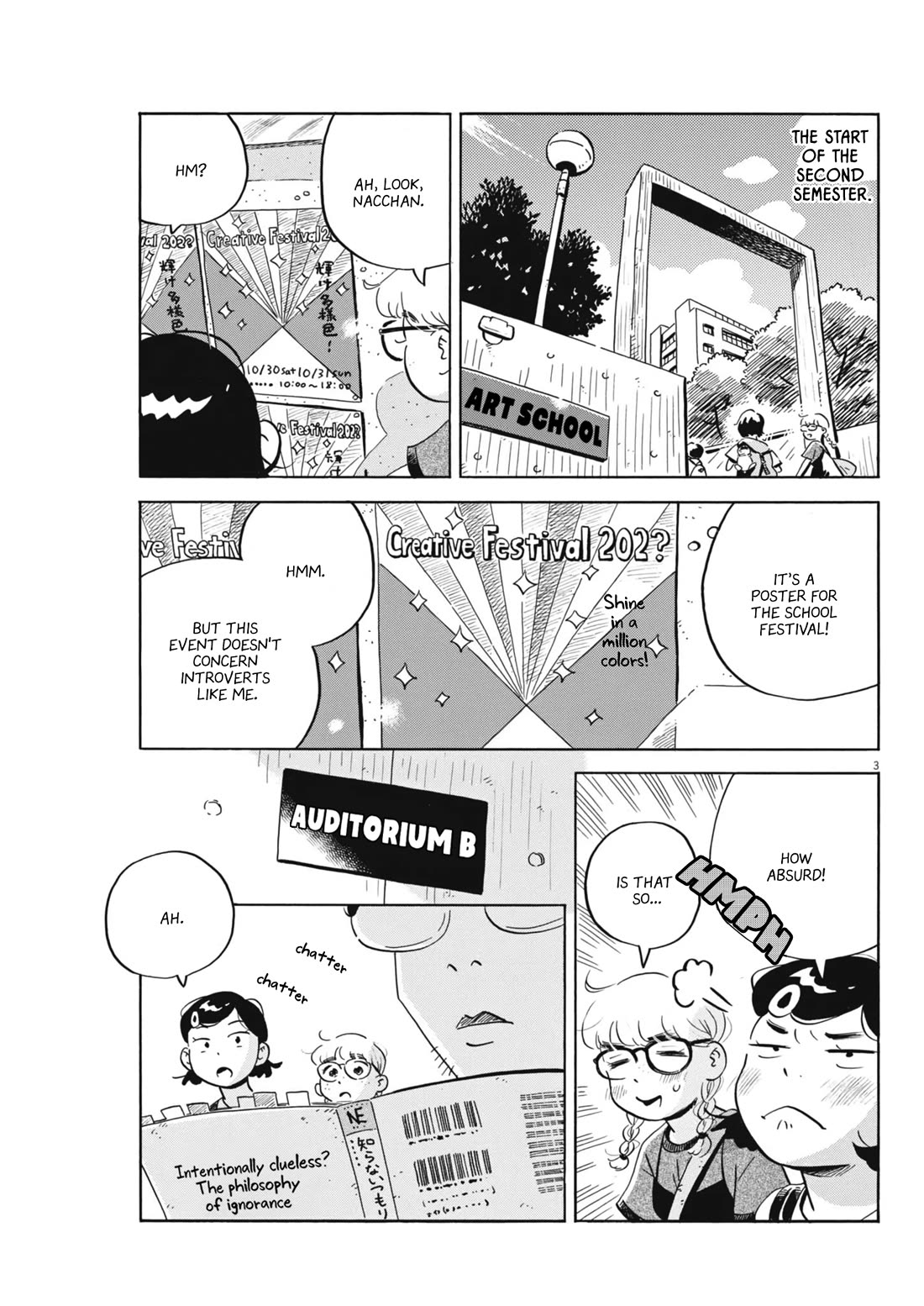 Hirayasumi Chapter 70 page 4 - Chapter 70: 2nd Semester