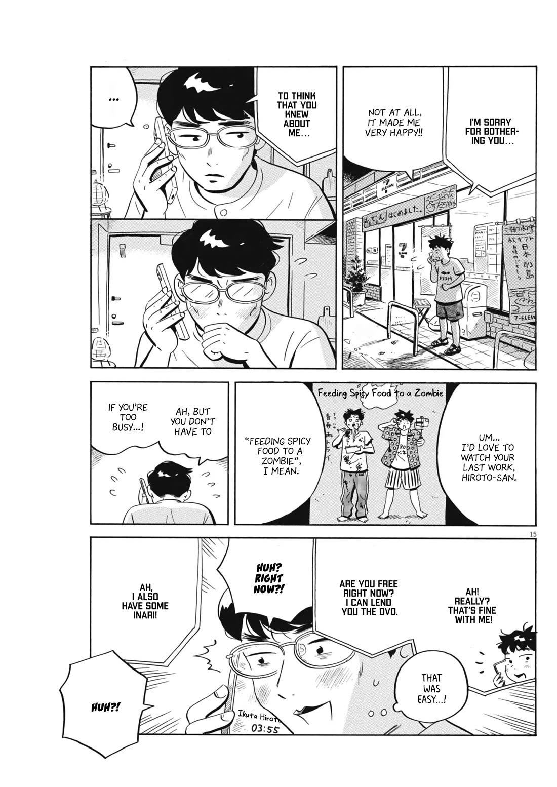Hirayasumi Chapter 71 page 15 - Chapter 71: Walnut Inari