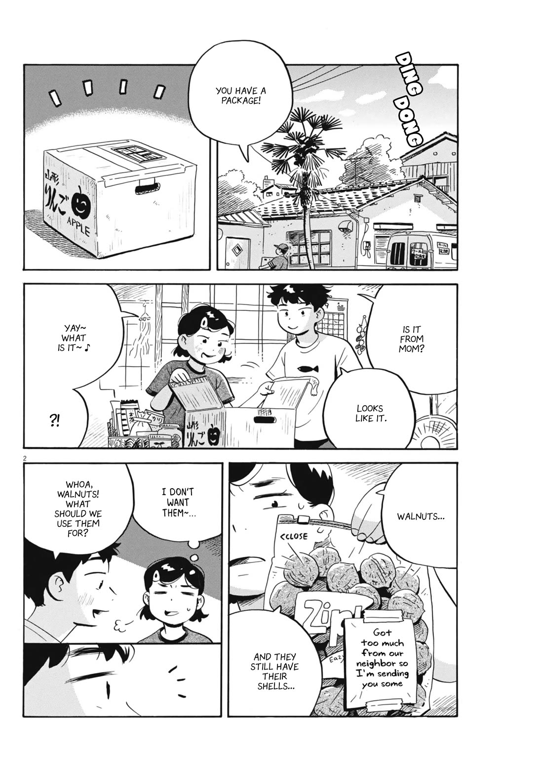 Hirayasumi Chapter 71 page 2 - Chapter 71: Walnut Inari