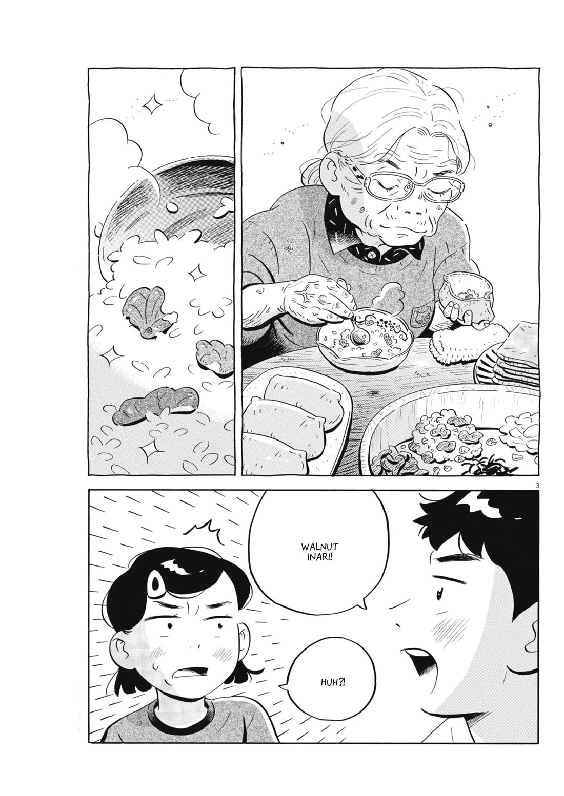Hirayasumi Chapter 71 page 3 - Chapter 71: Walnut Inari