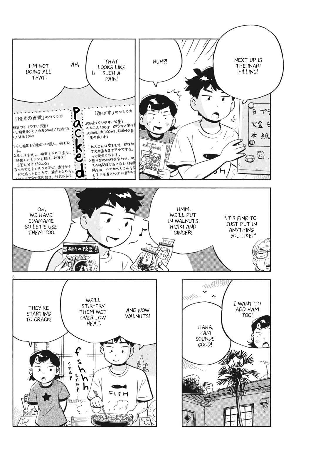Hirayasumi Chapter 71 page 8 - Chapter 71: Walnut Inari