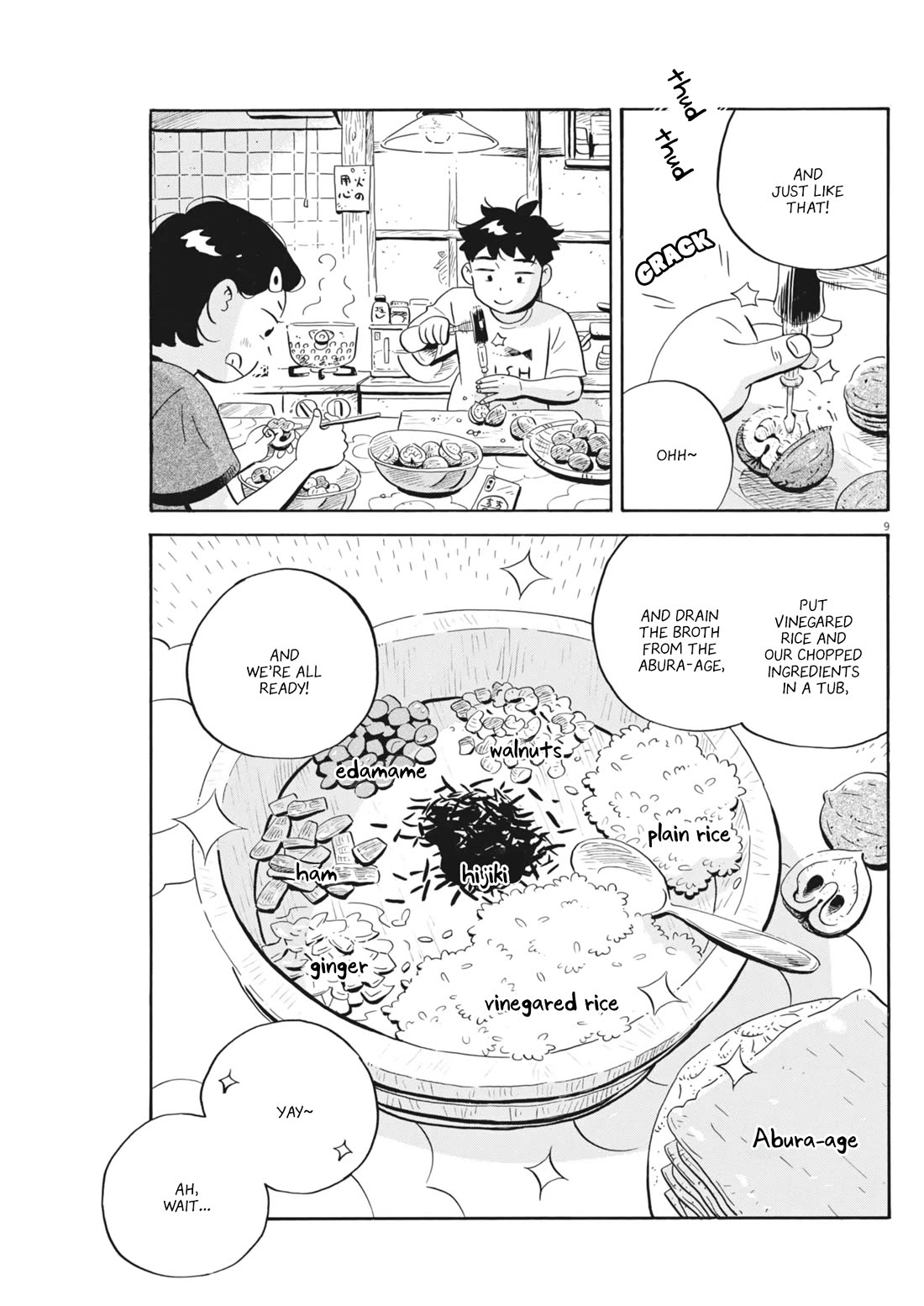 Hirayasumi Chapter 71 page 9 - Chapter 71: Walnut Inari