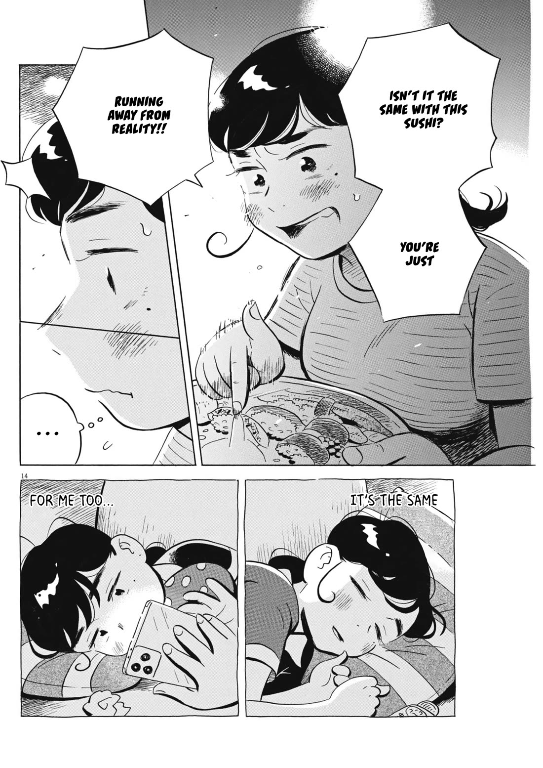 Hirayasumi Chapter 72 page 14 - Chapter 72: We Need to be Brave