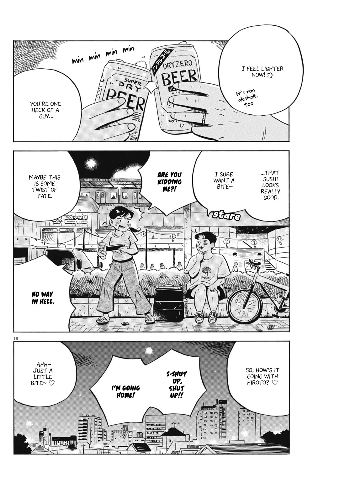 Hirayasumi Chapter 72 page 18 - Chapter 72: We Need to be Brave