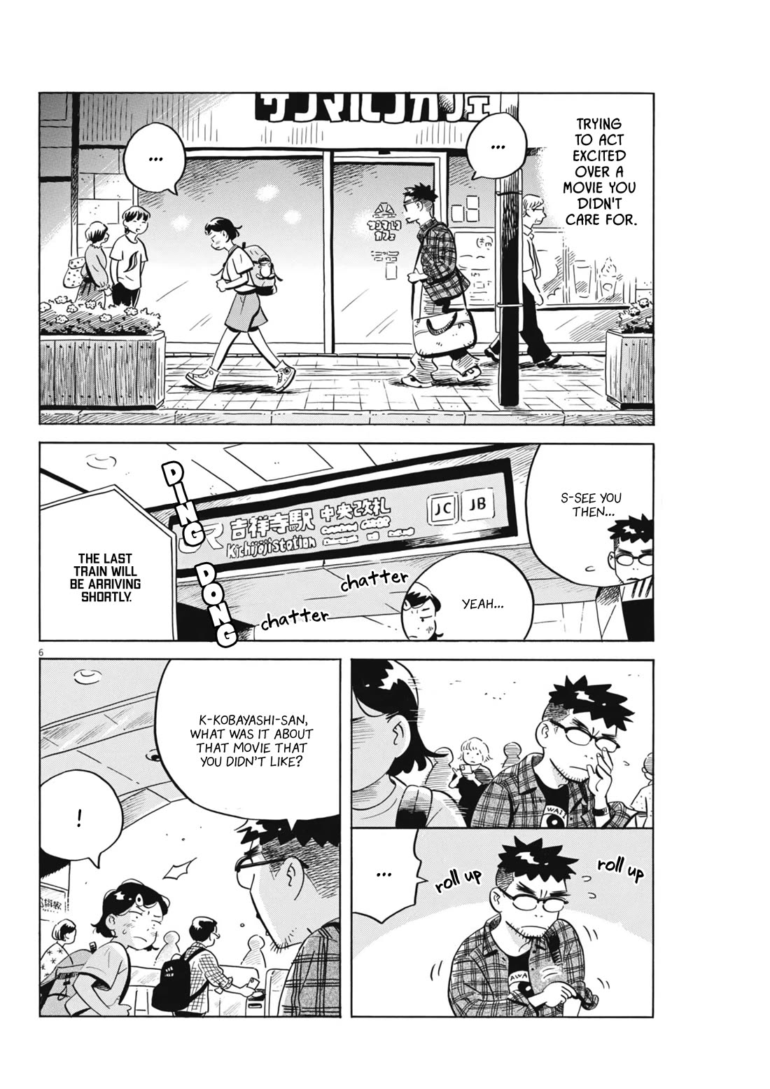 Hirayasumi Chapter 74 page 6 - Chapter 74: Hiroto and Natsumi's Roof Climb
