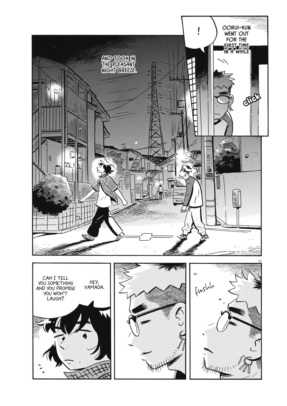 Hirayasumi Chapter 76 page 11 - Chapter 76: Yamada and Oorui