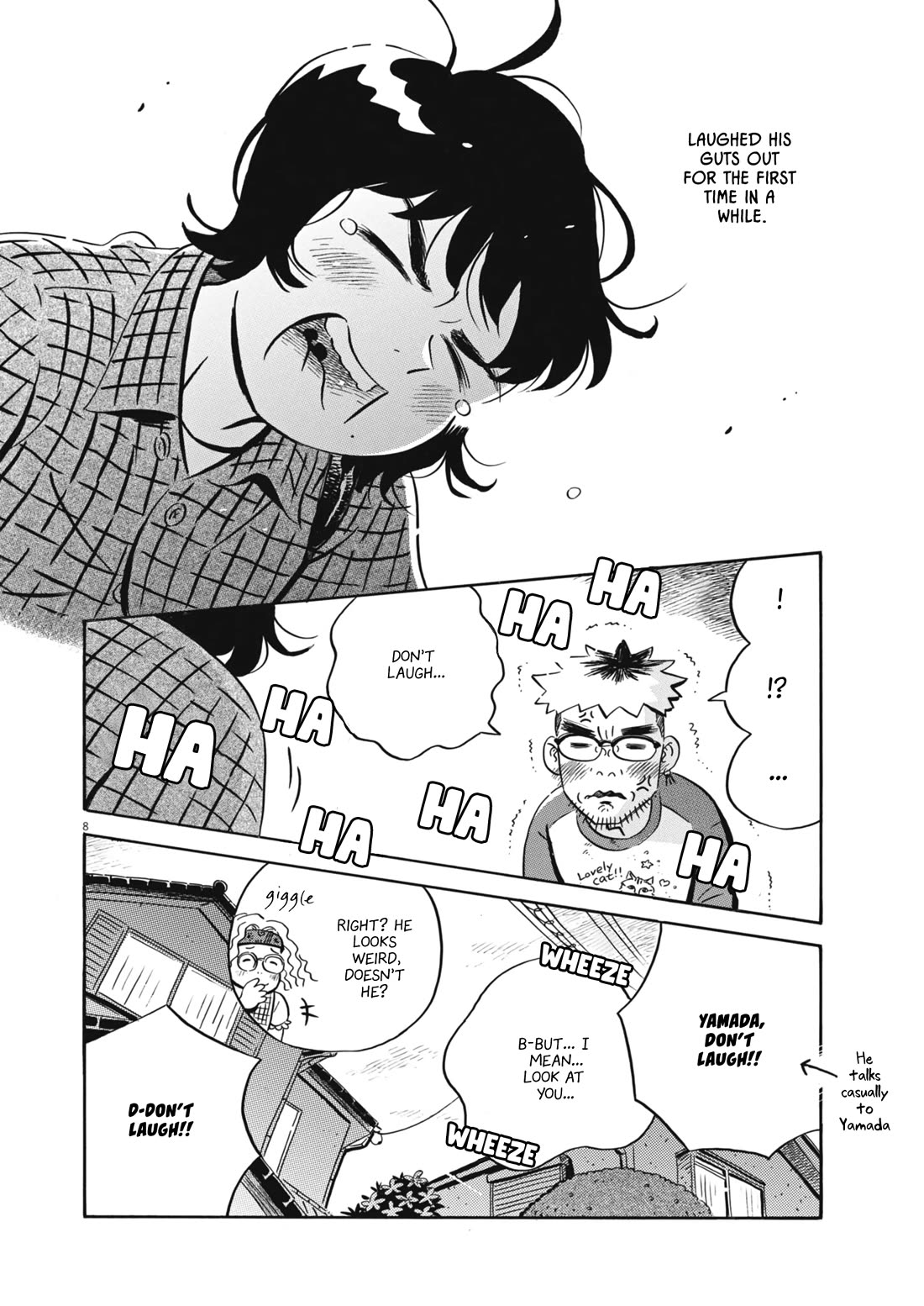 Hirayasumi Chapter 76 page 8 - Chapter 76: Yamada and Oorui