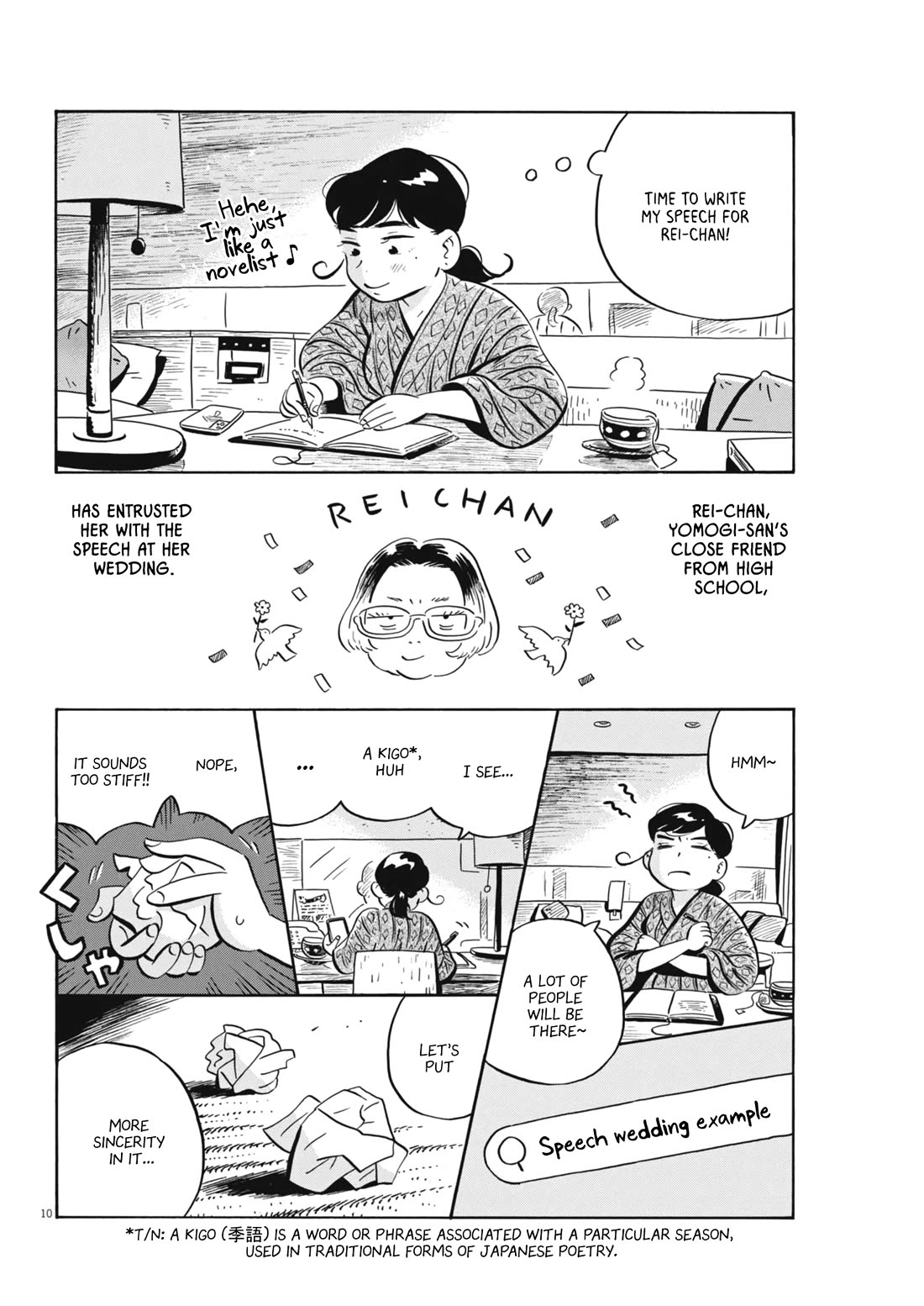 Hirayasumi Chapter 78 page 10 - Chapter 78: Yomogi-san's Solo Trip