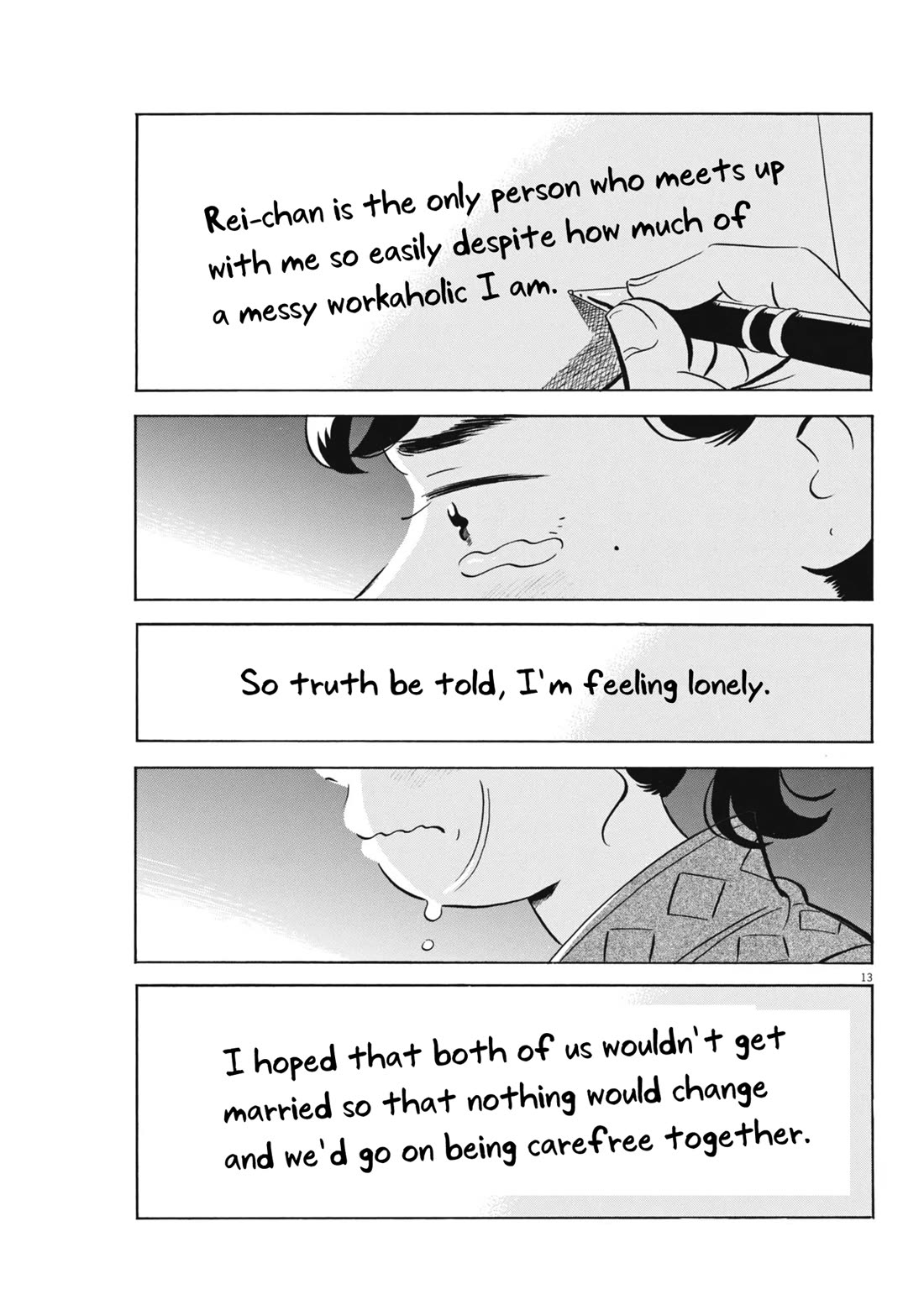 Hirayasumi Chapter 78 page 13 - Chapter 78: Yomogi-san's Solo Trip