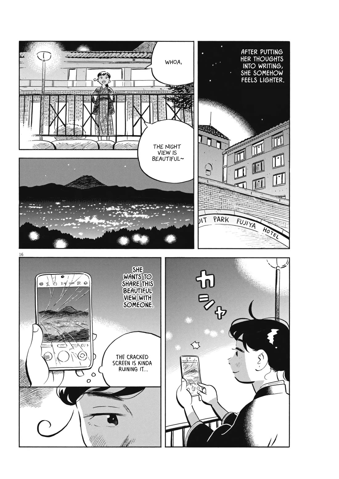 Hirayasumi Chapter 78 page 16 - Chapter 78: Yomogi-san's Solo Trip