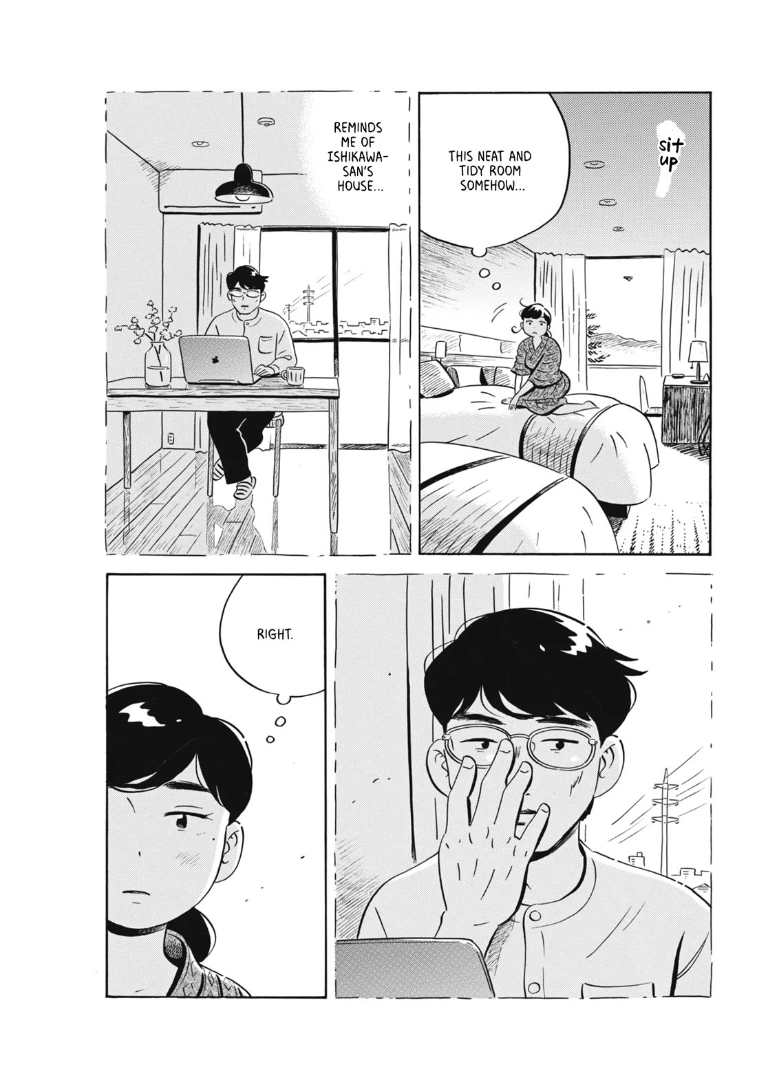 Hirayasumi Chapter 78 page 9 - Chapter 78: Yomogi-san's Solo Trip