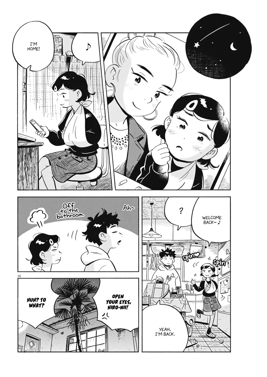 Hirayasumi Chapter 79 page 16 - Chapter 79: Drafts and Makeup
