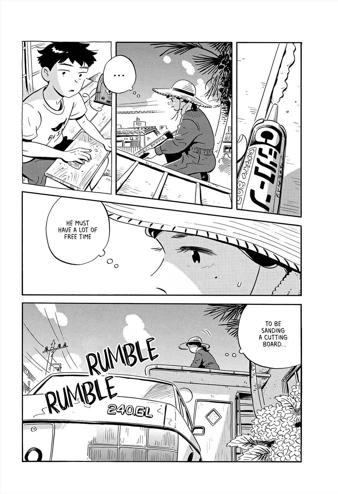 Hirayasumi Chapter 8 page 11 - Chapter 8: Cutting Board and Shima-aji