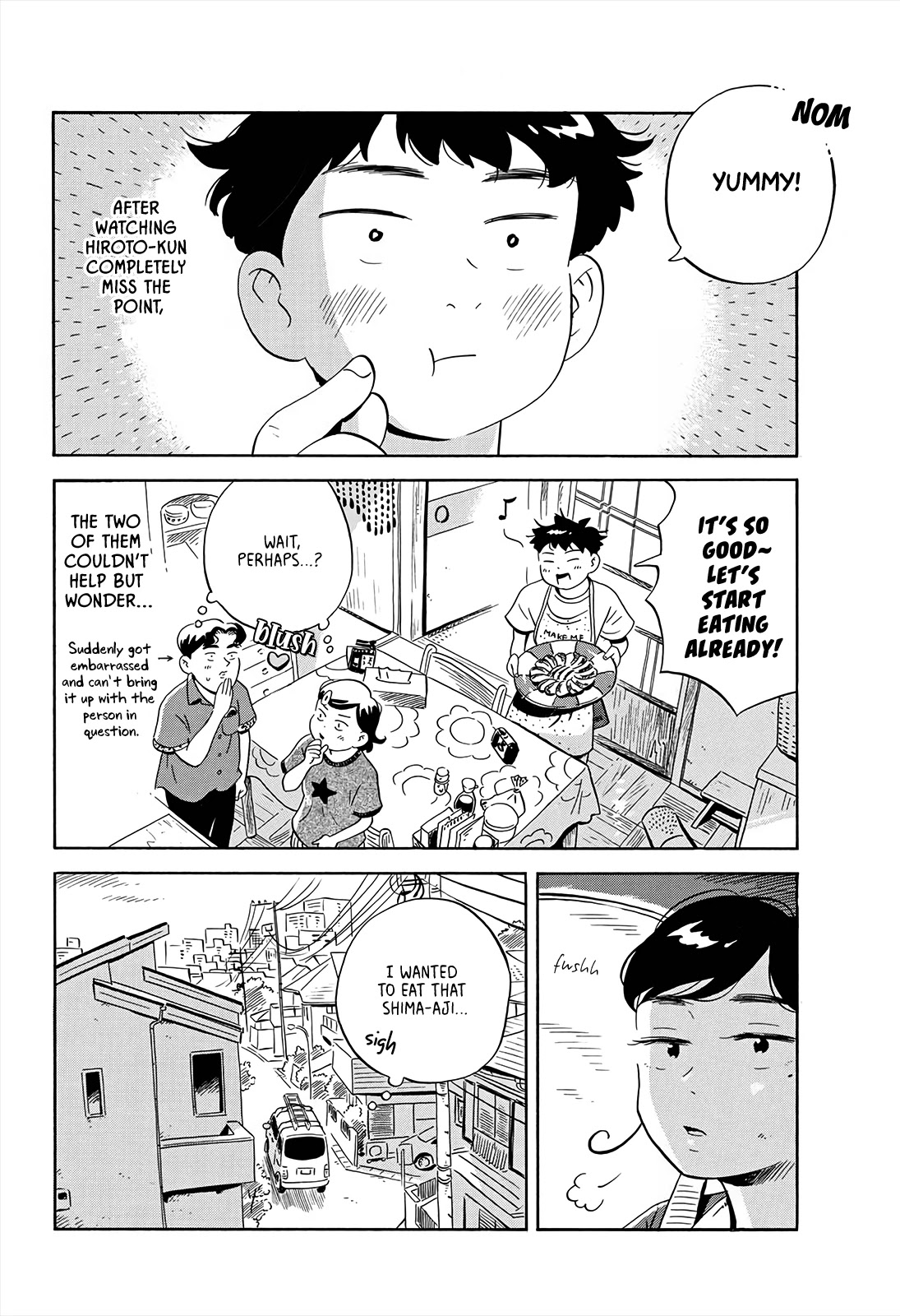 Hirayasumi Chapter 8 page 19 - Chapter 8: Cutting Board and Shima-aji